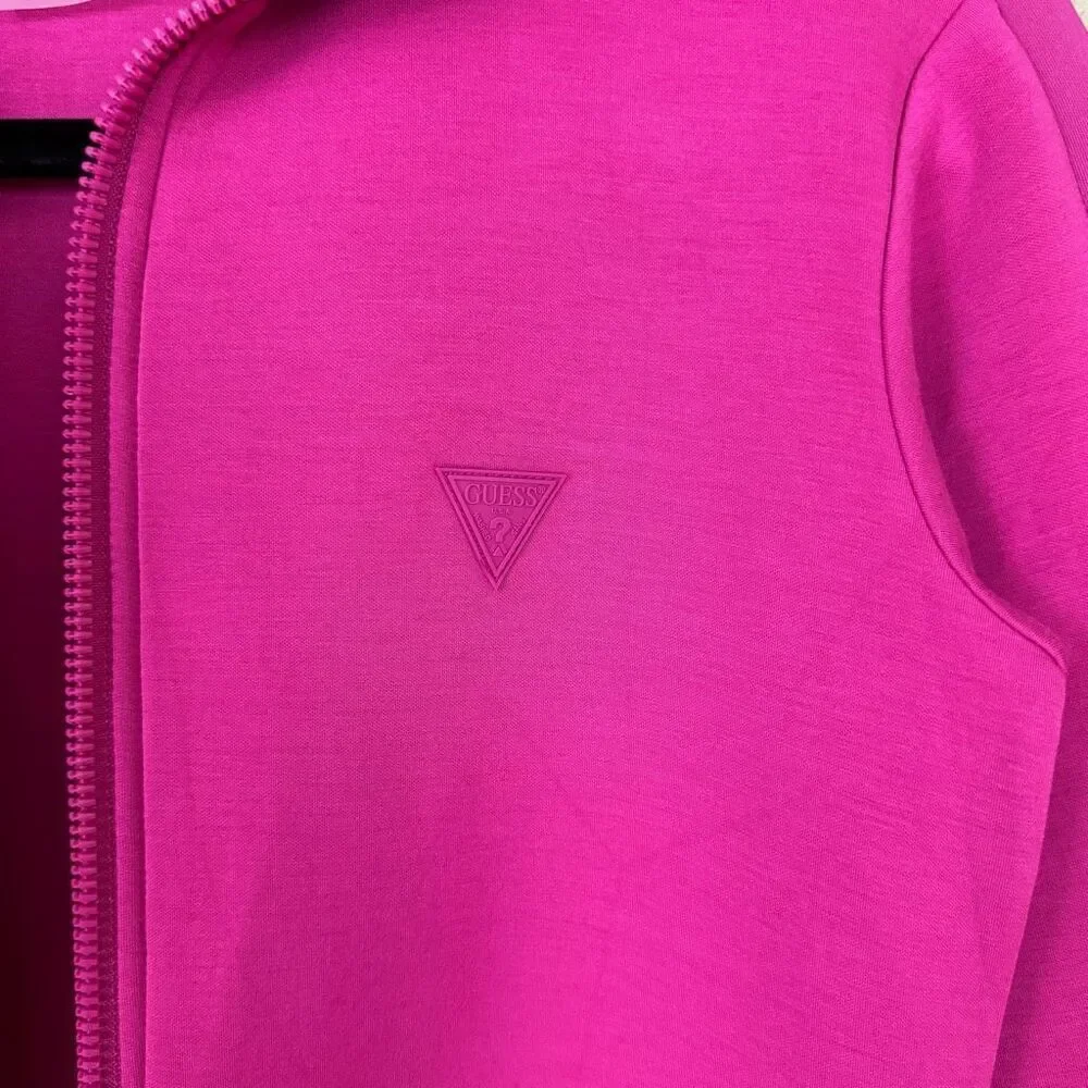 Guess Allie Scuba Zip Sweatshirt Jacket - Size Small